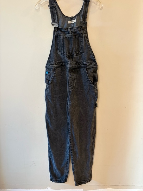 twik Pants - twik Black Denim Overalls Jumpsuit, Sz XS